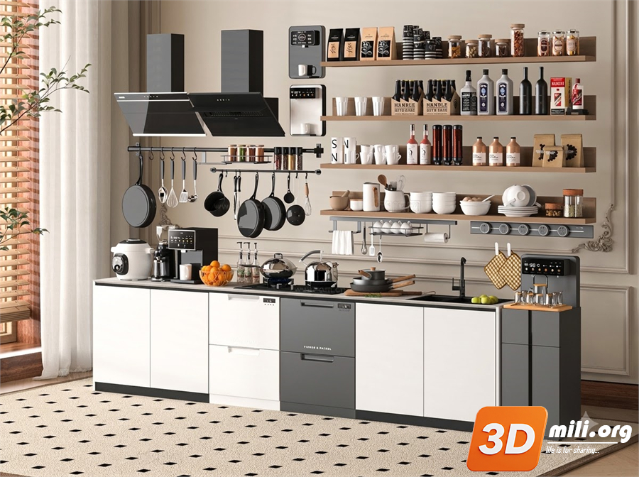 Kitchen appliance Skp Files 